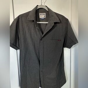 Men's Gray Short Sleeve RSVLTS Shirt